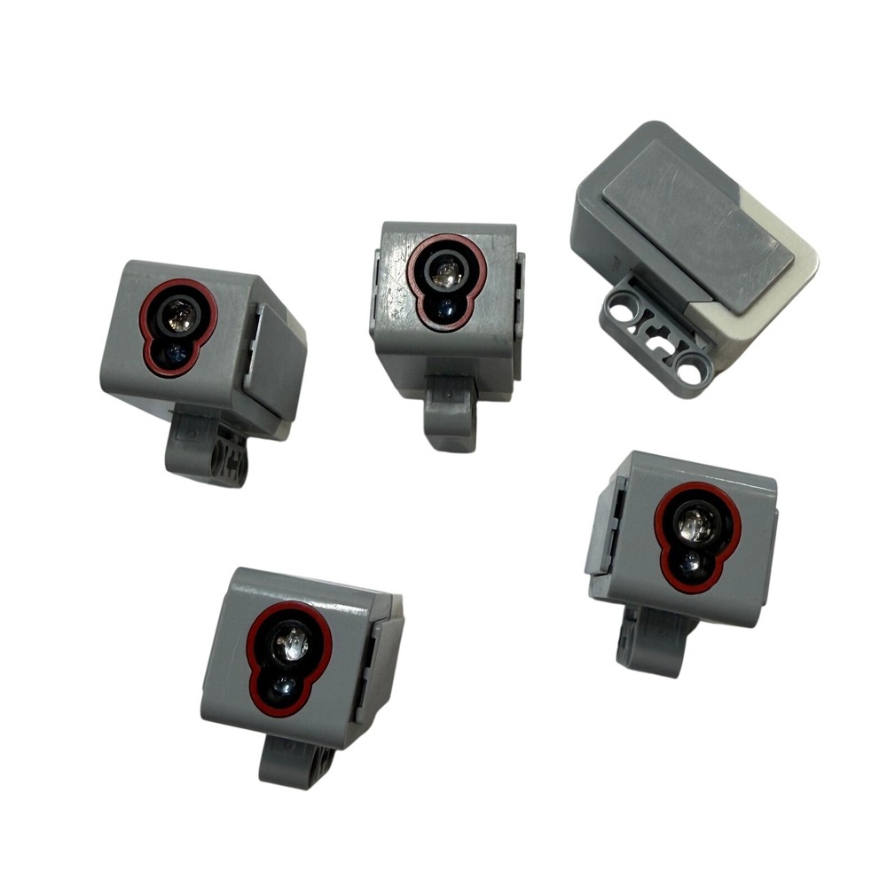 LEGO Mindstorms NXT Ultrasonic Sensors Mixed Sensor Lot of 5 Gray